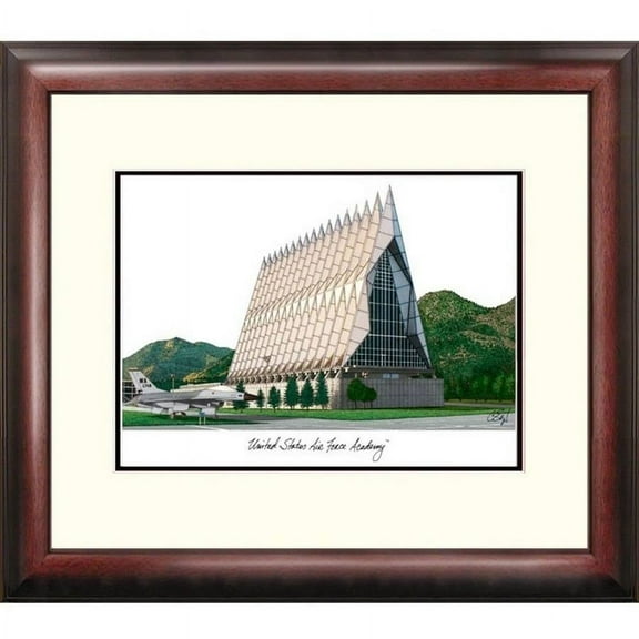 United States Air Force Academy Alumnus Framed Lithograph