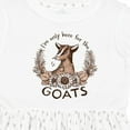 thumbnail image 4 of Inktastic I'm Only Here for the Goats Girls Toddler Dress, 4 of 5