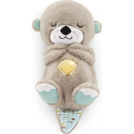 Fisher-Price Soothe 'n Snuggle Otter Baby Sound Machine with Rhythmic Breathing Motion