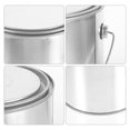 thumbnail image 3 of 2pcs Paint Can Empty Paint Can With Lid 4L And 1L Handle Oil Paint Can Supply, 3 of 9