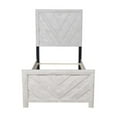 thumbnail image 6 of Denver Twin 5PC Modern Style Bedroom Set Made with Wood in Rustic Natural, 6 of 19