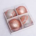 thumbnail image 2 of Bolas de árbol de Navidad con purpurina, adornos coloridos para fiesta de Navidad, hogar, jardín, suministros de decoración navideña, gran oferta, 2 of 3