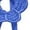 Blue, variant on Panties for Women Breathable Transparent Hot Embroidered Pearl Massage T Pants Open Crotch Thong Soft Full Coverage Women's Underpants,One Size