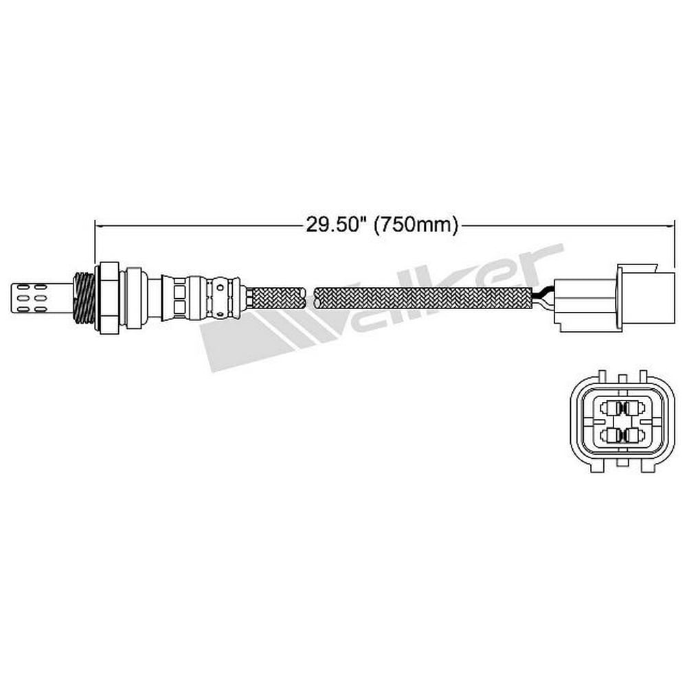 OE Replacement for 20112014 Kia Sorento Downstream Rear Oxygen Sensor