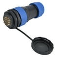 thumbnail image 4 of Aviation Plug Connector,Waterproof Connector Back Nut Industrial Connector Waterproof Power Connector Exceptional Reliability, 4 of 14