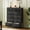 Black-12, variant on Nextay 10 Drawer Dresser Organizer Storage Drawers, Chest of Drawers with Fabric Bin for Bedroom, Closet, Entryway,Black