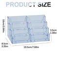 thumbnail image 3 of Business Card Holder, Business Card Display, Business Card Organizer, Cards Stand for Workspace, 1Pcs Clear Card Display Holde, Business Card Storage Holder 7.68x3.35x3.94 In, 3 of 5