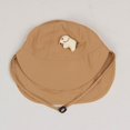 thumbnail image 6 of Krdevn Cartoon Bear Kids Neck Flap Sun Hat UPF 50+ Adjustable Chin Strap Breathable Beach Fisherman Cap Toddler Boys Girls, 6 of 7