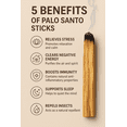 thumbnail image 3 of Organic California White Sage (Salvia Apiana) & Palo Santo (Holy Wood) Smudge Bundle Kit (2 4" White Sage Bundles & 4 4" Palo Santo Sticks), 3 of 7