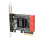 thumbnail image 5 of Tarjeta De Expansión Accesorio De Computadora PCI E A 6 Puertos 3.0 6G Para NAS / LINUX / XP, 5 of 7