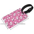 thumbnail image 2 of Kdxio Love Dog Luggage Tags Privacy Cover ID Label Suitcase Tags Identifiers For School Bags,Suitcases, 2 of 7