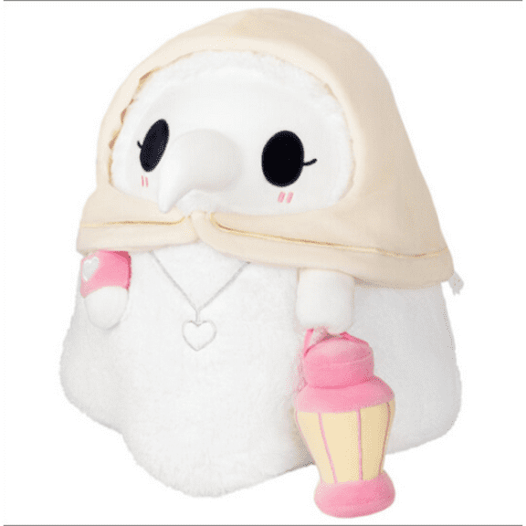 Pinkdeer Cartoon Animal Shaped Plush Doll, Plague Doctor Beak Luminous Stuffed Toy