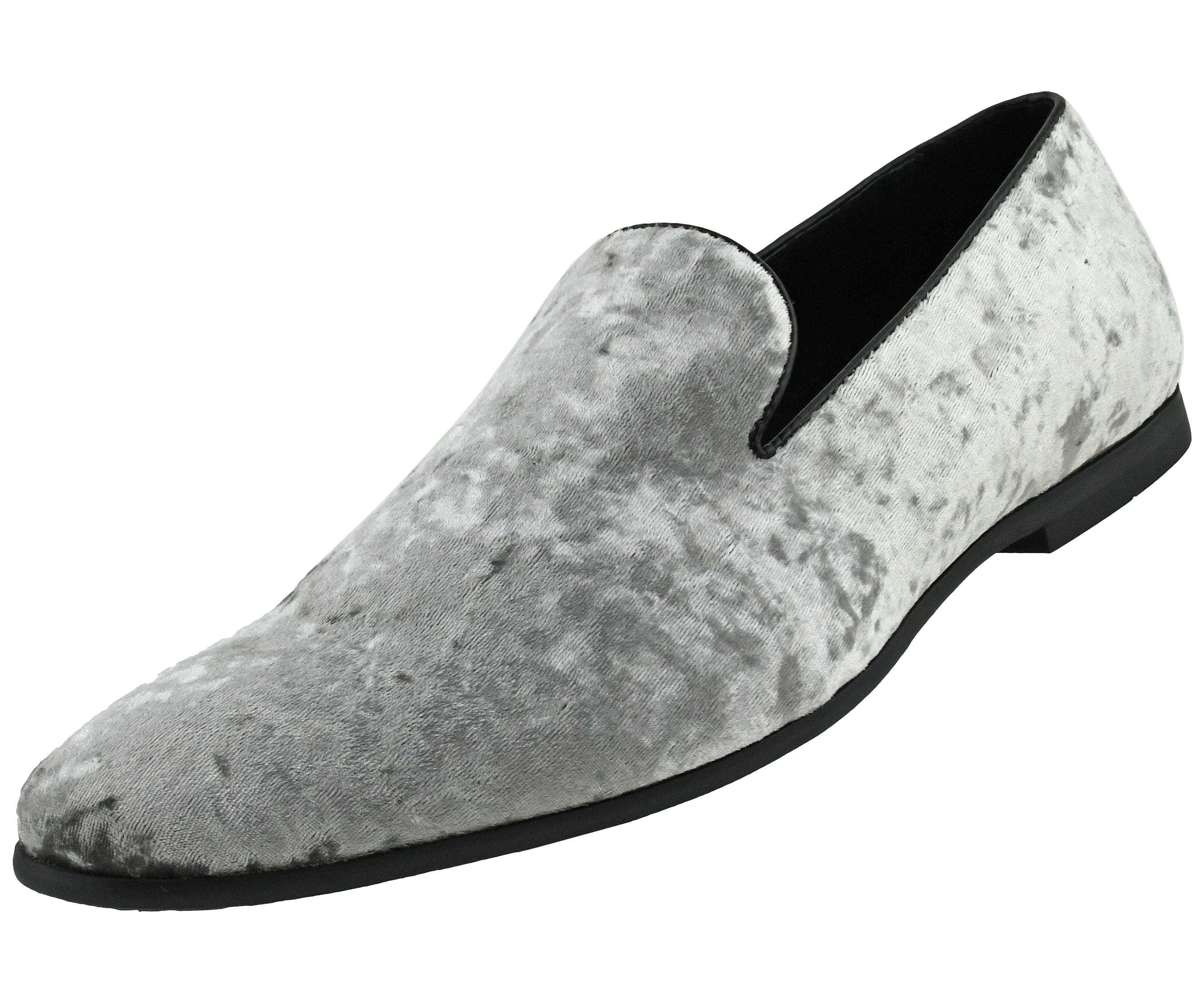 Men's Amali Cognac Paisley Print Slip Ons Shoes US Sizes 8.5-12 