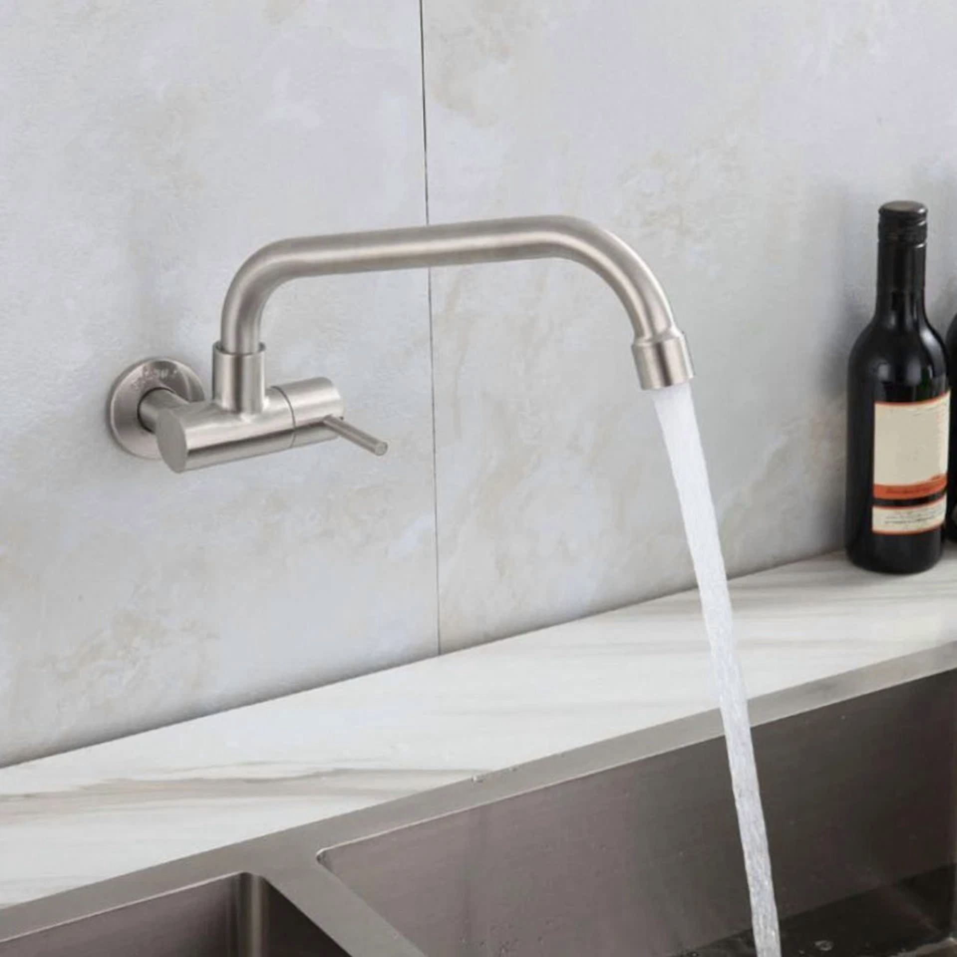 CRESTIN- Kitchen Basin Tap Hot Cold Water Faucet Water Saving Aerator