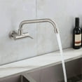 thumbnail image 2 of Single Cold Faucet Kitchen Taps Mixer Extended Water Rotatable Sink, 2 of 6
