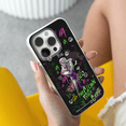 thumbnail image 5 of Mobile phone case for Apple IPHONE 15 PLUS original and officially Licensed DC pattern Joker 027 optimally adapted to the shape of the mobile phone, case made of TPU, 5 of 5