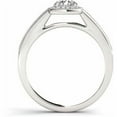 thumbnail image 3 of 1-1/4 Carat T.W. Diamond Single Halo Vintage Engagement Ring in 14kt White Gold, 3 of 5