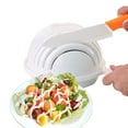 thumbnail image 2 of Easy Salad Maker - Simple Make A Salad Quick And Easy Cutter Dish Bowl Innovative Living II-245, 2 of 3