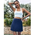 thumbnail image 5 of Ekouaer Skort Golf Skirts for Women Tennis Athletic Skirt Inner Shorts Pocket Floral Running Workout Sports Skorts, 5 of 6