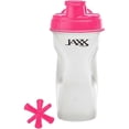 thumbnail image 4 of Fit & Fresh Jaxx Shaker Bottle, Leak-Proof Lid, 28 Ounces, Pink, 4 of 5
