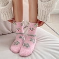 thumbnail image 3 of Womens Winter Socks, Mid Tube Socks with Fleece for Warmth and Cold Protection, 3 of 8