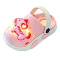 thumbnail image 3 of JUMEYU Clogs for Toddlers Kids Boys & Girls Clogs Children's Beach Shoes Classic Clogs Little Kid Size 8.5 (Pink,8.5 Toddler), 3 of 8