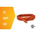 thumbnail image 5 of Woods 0267 16/3 Vinyl Outdoor Heavy Duty Extension Cord 25ft, 5 of 6