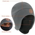 thumbnail image 3 of BASSDASH Bonnet en Molleton Doux 2-en-1 avec Masque de Ski, Rabat d'Oreilles, Bonnet de Pêche, Chasse, pour Hommes et Femmes, Temps Froid, Hiver, 3 of 7