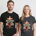 thumbnail image 5 of Nothing But The Blood T-Shirt – Christian Faith Inspired – Unisex Spiritual Wear, 5 of 6