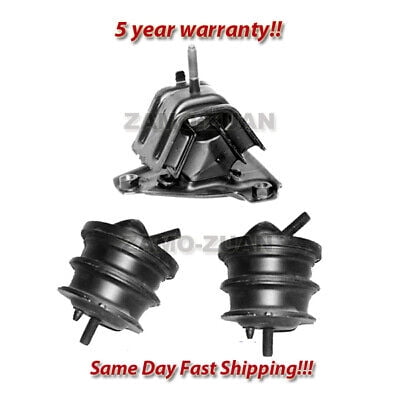 Front Engine Motor Mount Set 3PCS. 1993-1995 for Acura Legend 3.2L A6554 A6515