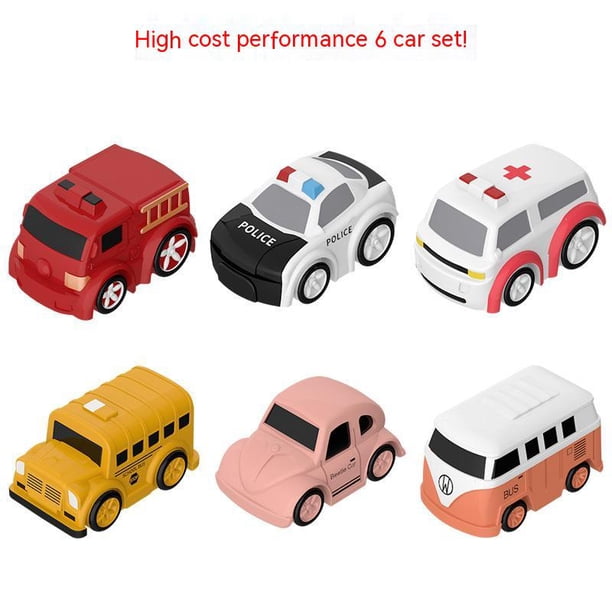 Juguetes de vagones de carreras espaciales de dibujos animados para niños, pista de cohetes, juego de aventuras cerebrales, regalo de Navidadzhangmengya6 cars+ zhangmengya unisex