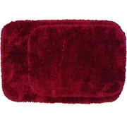 Mainstays 2 Piece Bath Rug Set Elegant Pink 17x24 and 20x30
