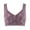 Purple, variant on nerohusy Womens Daisy Bra 2024 Sports Push Up Bras for Women Front Snaps Seniors Plus Size Wireless Beauty Back Full Coverage Comfort Easy Close Bras,Purple,S