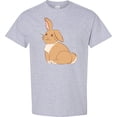 thumbnail image 3 of Inktastic Easter Cute Floppy Ear Brown Bunny T-Shirt, 3 of 5