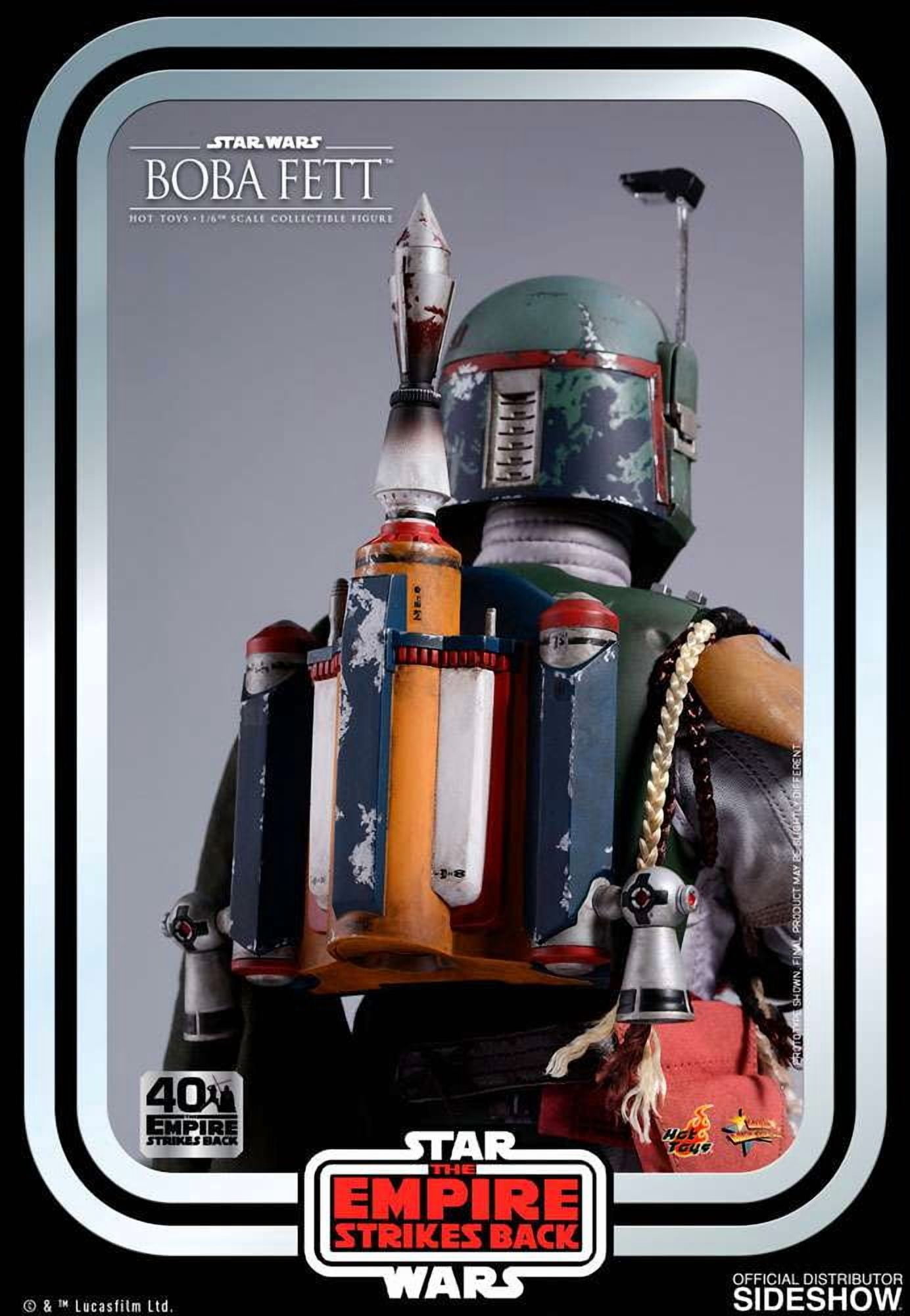 Star Wars Movie Masterpiece Boba Fett Collectible Figure (40th 