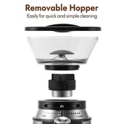 Secura Electric Conical Burr Coffee Grinder With 17 Grind Settings From French to Espresso, Black
