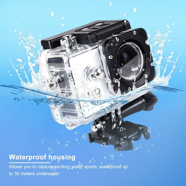 Cámara de vídeo submarina HD 1080P cámara de vídeo Digital con pantalla de 2,0 pulgadas resistente al agua FLhrweasw Nuevo
