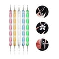 thumbnail image 4 of Graflsoa Pink Nail Art Brush Set with 23 Pieces, Nylon Fiber & Wood Handles, Multi-Color Options for Creative Nail Designs, 4 of 6