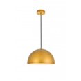 thumbnail image 1 of Living District LD4024D14SG Forte 1 Light Satin Gold Ceiling Pendant, 1 of 1