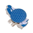 thumbnail image 4 of Clip de Sombrero con Marcador de Bola Magnética de Golf Diseño con Zapato de Correa con Clip Equipado Regalos para Golfista Azul Baoblaze Marcador de pelota de golf, 4 of 5
