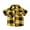 B001, variant on LYMAYTER Kids Boys Cotton Shirt Summer Plaid Short Sleeve T-Shirt Toddler Casual Button Shirt for 1-5T