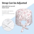 thumbnail image 3 of Yiaed Cute Piggy Ballerina Print Turban Hat for Women Men Comfortable Adjustable Cleaning Working Cap with Sweatband, 3 of 4