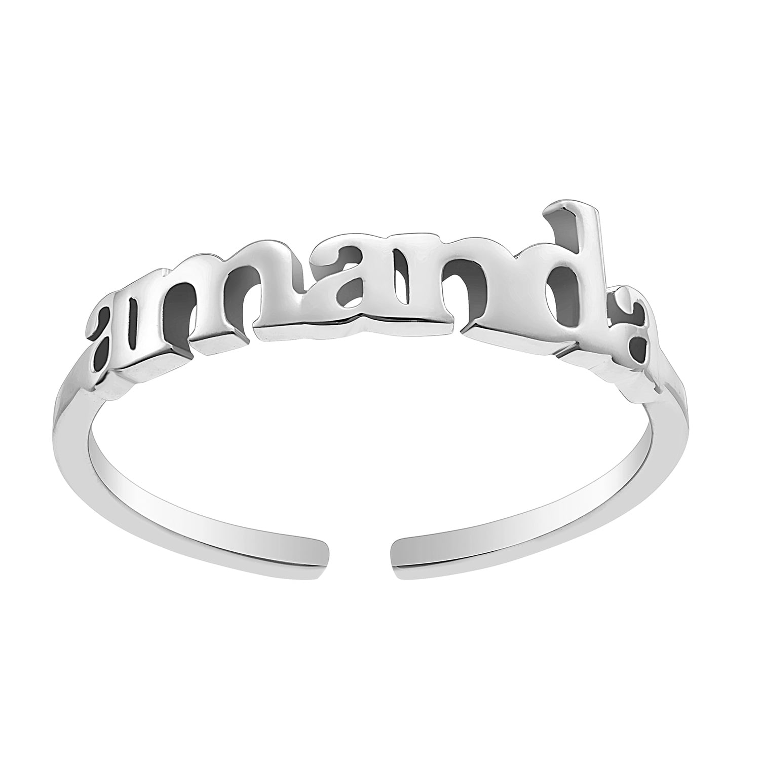  Personalized  Planet Personalized  Women s  Sterling Silver 