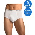 thumbnail image 2 of Big Men's 5 Pack Brief, 2 of 2