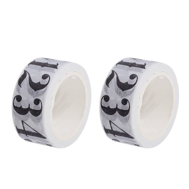 GOOHOCHY 2 rollos de cinta decorativa cintas de papel cintas adhesivas cintas de papel cinta portátil