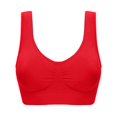 thumbnail image 1 of MZXELPRJD Soutiens-Gorge de Sport pour Femmes Grand Soutien-Gorge de Sport Sans Couture Sans Armature Bonnet Plein Soutien-Gorge Réglable Grande Taille Soutien-Gorge de Sport Rouge, 1 of 7