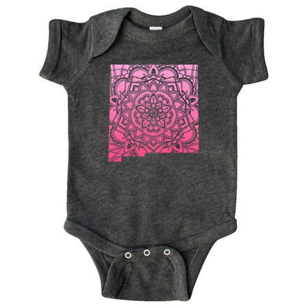 

Inktastic New Mexico Silhouette Mandala Gift Baby Boy or Baby Girl Bodysuit