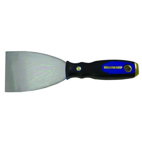 Westward Putty Knife,Straight,Carbon Steel,2"W 4YP30