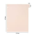 thumbnail image 5 of Handbook Separator 3 Rings Binder Dividers Plastic Tags Labels File Organizer for Multicolor Pink, 5 of 6