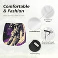 thumbnail image 6 of Lsque Astronaut Floating purple Space Printed Women's Running Shorts with Liner Pockets,Elastic Quick Dry Workout Athletic Gym Yoga Shorts,Womens High Waist Shorts-X-Large, 6 of 9